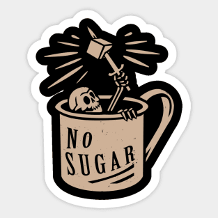 NO SUGAR Sticker